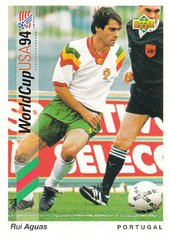 Rui Aguas Portugal Upper Deck World Cup 1994 Preview Eng/Ger #181